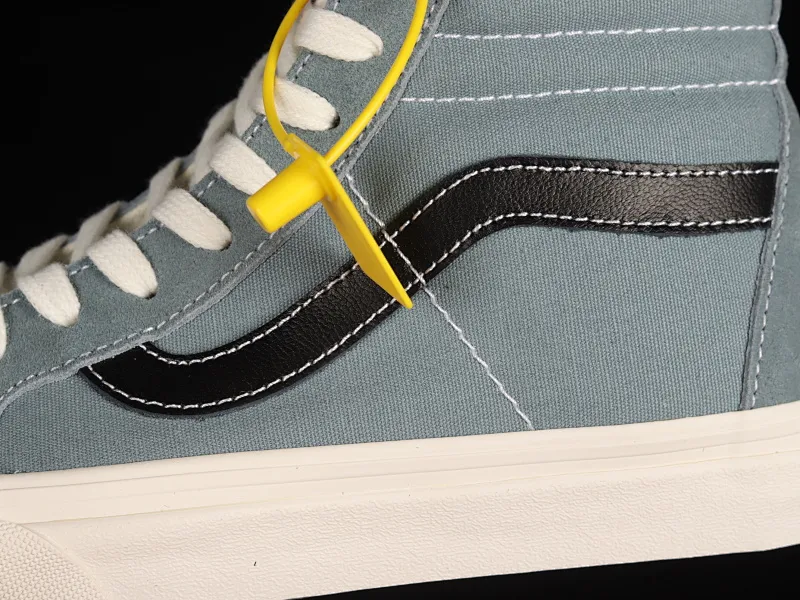 All categories Vans Vans series Vans Hi Vans high-top Vans OG SK8-Hi Lx fairy haze blue color Japanese retro trend high-top canvas skateboard shoes VN0A4BVB20R